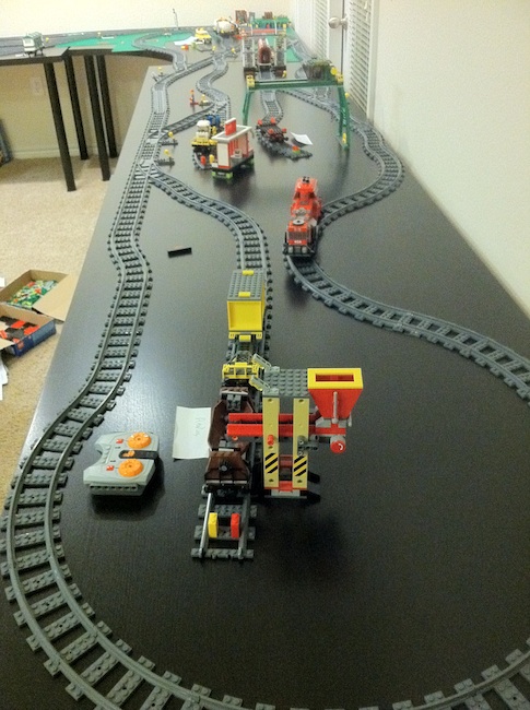 lego train table